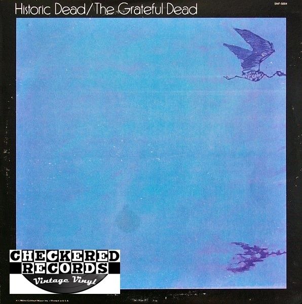 The Grateful Dead Historic Dead First Year Pressing 1971 US Sunflower SNF-5004 Vintage Vinyl Record Album