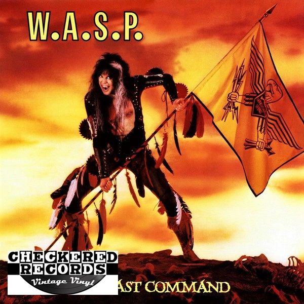 W.A.S.P. The Last Command First Year Pressing 1985 US Capitol Records ST-12435 Vintage Vinyl Record Album