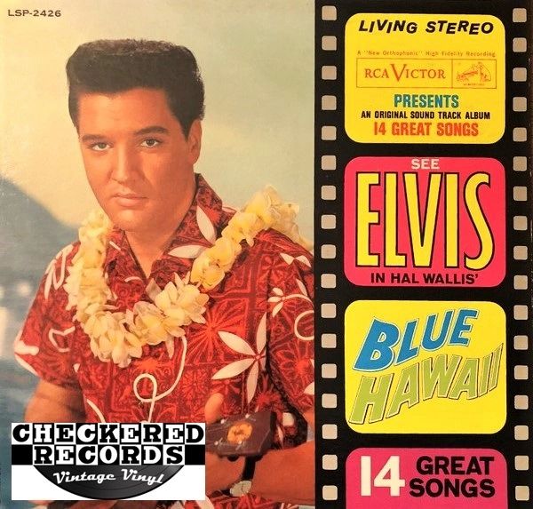 Elvis Presley ‎Blue Hawaii First Year Pressing 1961 US RCA Victor LSP-2426 Vintage Vinyl Record Album