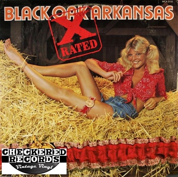 Black Oak Arkansas X Rated First Year Pressing 1975 US MCA Records MCA 2155 Vintage Vinyl Record Album