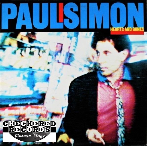 Paul Simon Hearts And Bones First Year Pressing 1983 US Warner Bros. Records 1-23942 Vintage Vinyl Record Album