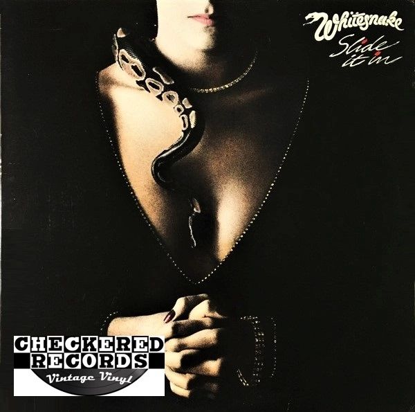 Whitesnake Slide It In First Year Pressing 1984 US Geffen Records GHS 4018 Vintage Vinyl Record Album
