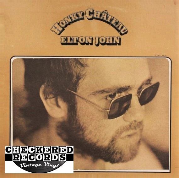 Elton John Honky Chateau First Year Pressing 1972 UNI Records 93135 Vintage Vinyl Record Album
