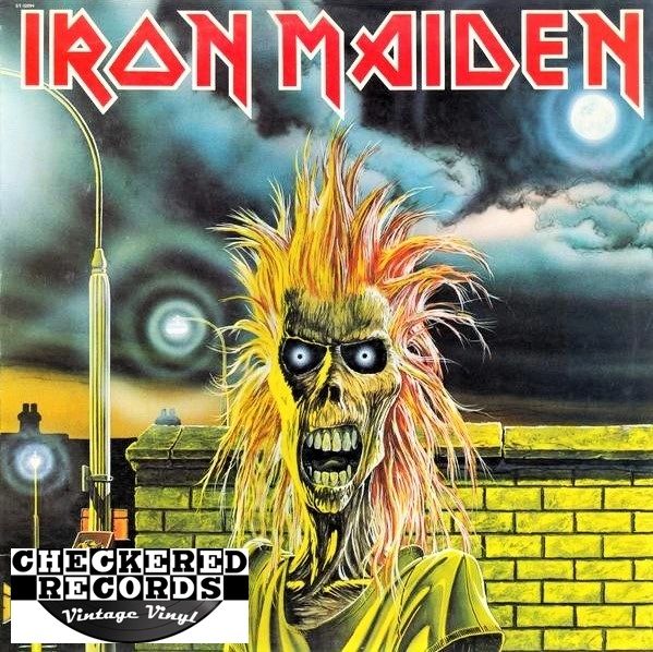 Iron Maiden Iron Maiden First Year Pressing 1980 US Harvest ST-12094 Vintage Vinyl Record Album