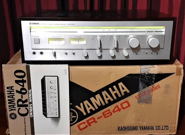1979 Yamaha CR-640 Natural Sound AM/FM Receiver