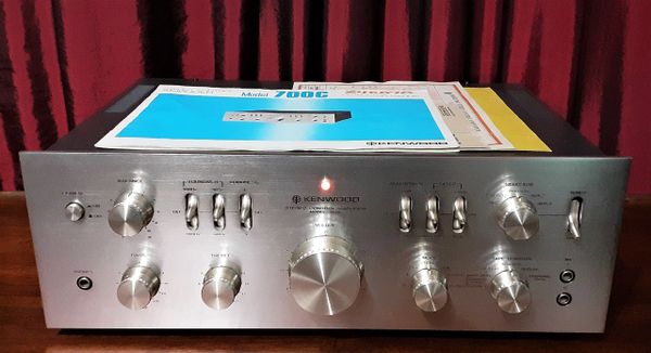1977 Kenwood 700C Stereo Control Amplifier