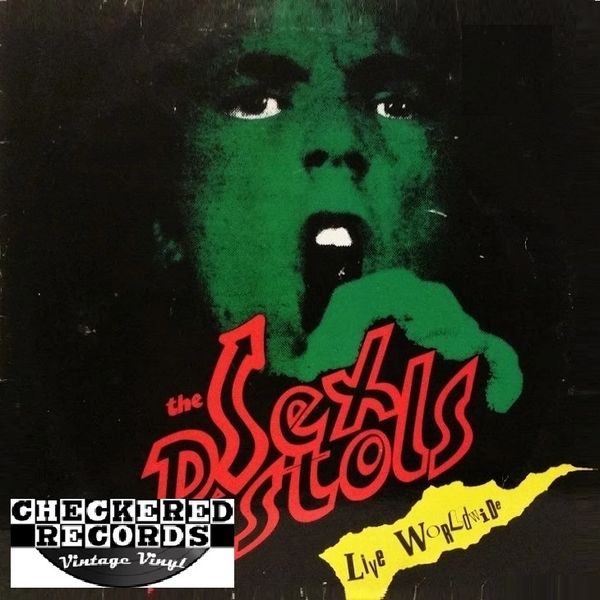 The Sex Pistols Live Worldwide First Year Pressing Belgium Import 1985 Konexion ‎KOMA 788017 Vintage Vinyl Record Album