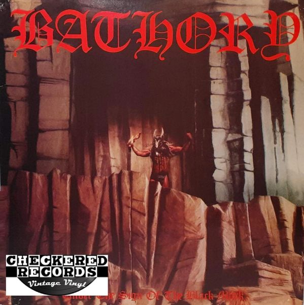 Bathory Under The Sign Of The Black Mark First Year Pressing 1987 US New Renaissance Records NRR-33 Vintage Vinyl Record Album
