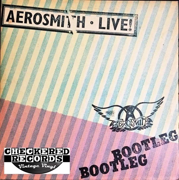 Aerosmith Live Bootleg First Year Pressing 1978 US Columbia PC2 35564 Vintage Vinyl Record Album