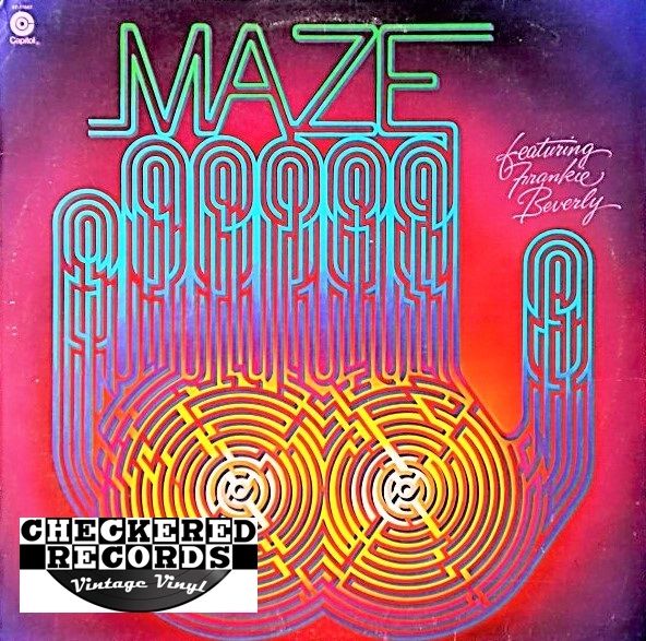 Maze Featuring Frankie Beverly Maze Featuring Frankie Beverly First Year Pressing 1977 US Capitol Records ST-11607 Vintage Vinyl Record Album