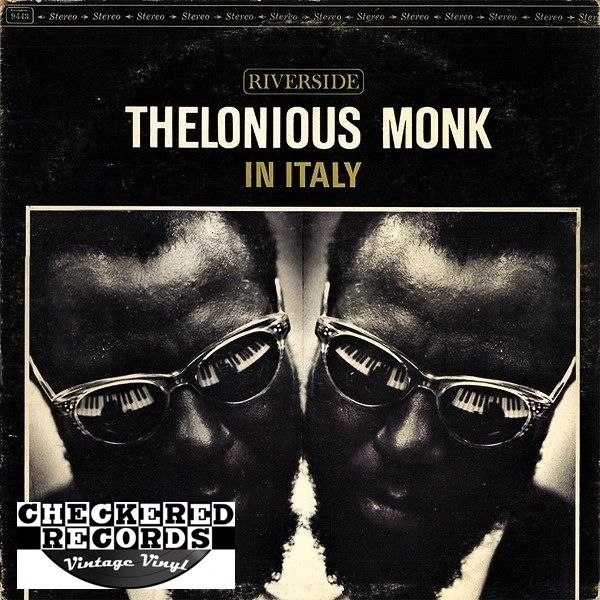 Thelonious Monk In Italy First Year Pressing 1963 US Riverside Records RS-9443 Vintage Vinyl Record Album