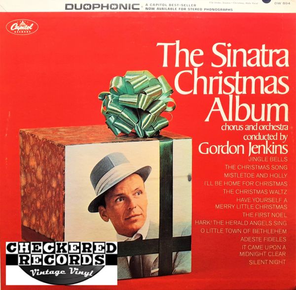 Frank Sinatra The Sinatra Christmas Album 1966 US Capitol Records DT 894 Vintage Vinyl Record Album