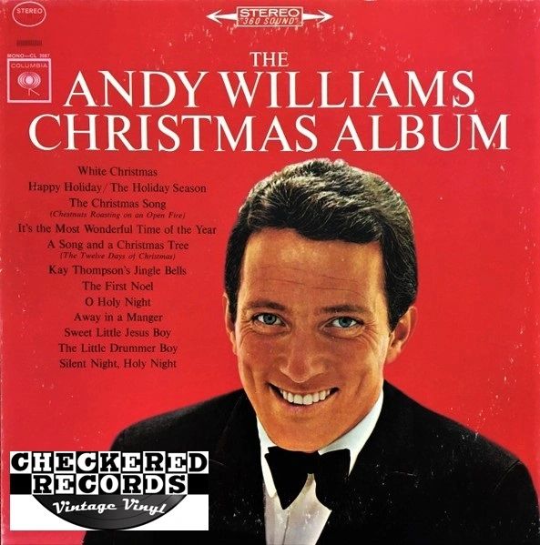 Andy Williams The Andy Williams Christmas Album 1983 US Columbia C 8887 Vintage Vinyl Record Album