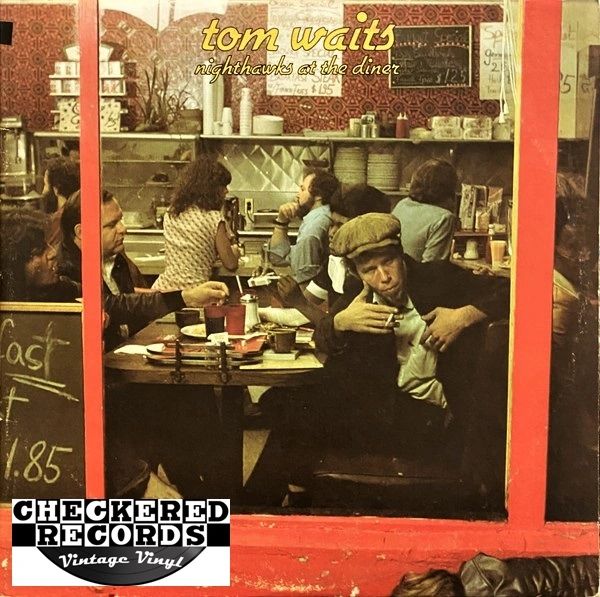 Tom Waits Nighthawks At The Diner 1976 US Asylum Records 7E-2008 Vintage Vinyl Record Album