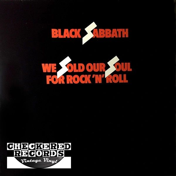 Black Sabbath We Sold Our Soul For Rock N Roll 1981 US Warner Bros. Records 2BS 2923 Vintage Vinyl Record Album