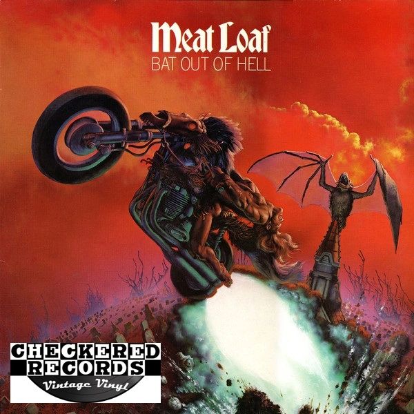 Meat Loaf Bat Out Of Hell 1980 US Epic ‎PE 34974 Vintage Vinyl Record Album