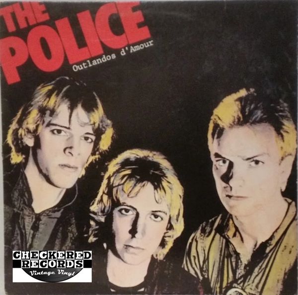 The Police ‎Outlandos D'Amour First Year Pressing 1978 US A&M Records SP-4753 Vintage Vinyl Record Album