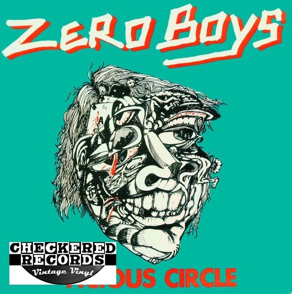 Zero Boys Vicious Circle 1987 US Toxic Shock TXLP-11 Vintage Vinyl Record Album