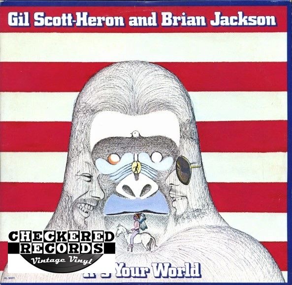 Gil Scott Heron And Brian Jackson It's Your World 1979 US Arista AL 5001 Vintage Vinyl Record Album
