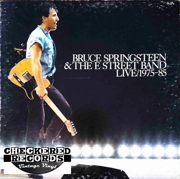 Bruce Springsteen & The E-Street Band Live 1975-85 First Year Pressing 1986 US Columbia C5X 40558 Vintage Vinyl Record Album Box Set