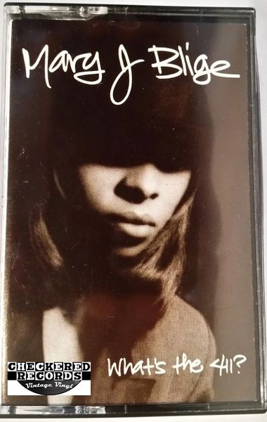 Mary J. Blige ‎What's The 411? 1992 US Uptown Records UPTC-10681 Cassette Tape