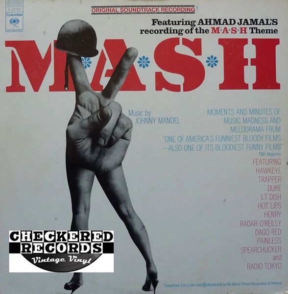Vintage Johnny Mandel MASH Original Soundtrack Recording First Year Pressing 1973 US Columbia Masterworks ‎S 32753 Vintage Vinyl LP Record Album