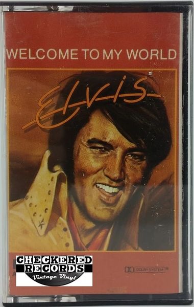 Vintage Elvis Presley ‎Welcome To My World 1981 US RCA Records ‎APK1-2274 Vintage Cassette Tape