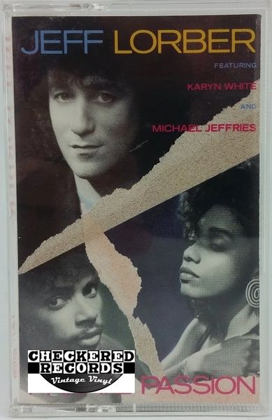 Vintage Jeff Lorber Featuring Karyn White And Michael Jeffries Private Passion 1986 US Warner Bros. Records 4-25492 Vintage Cassette Tape