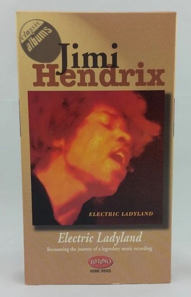 Vintage Jimi Hendrix Electric Ladyland 1997 US Rhino Home Video ‎R3 2386 Vintage VHS Video Cassette Tape