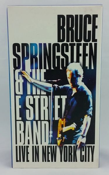 Vintage Bruce Springsteen & The E-Street Band ‎Live In New York City 2001 US Columbia ‎C2V54071 VHS Video Cassette Tape