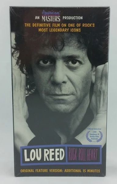 Vintage Unopened Lou Reed ‎Rock And Roll Heart 1998 US WinStar Home Entertainment VHS Video Cassette Tape