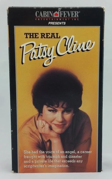 Vintage The Real Patsy Cline 1989 US Cabin Fever Entertainment CF817 VHS Video Cassette Tape