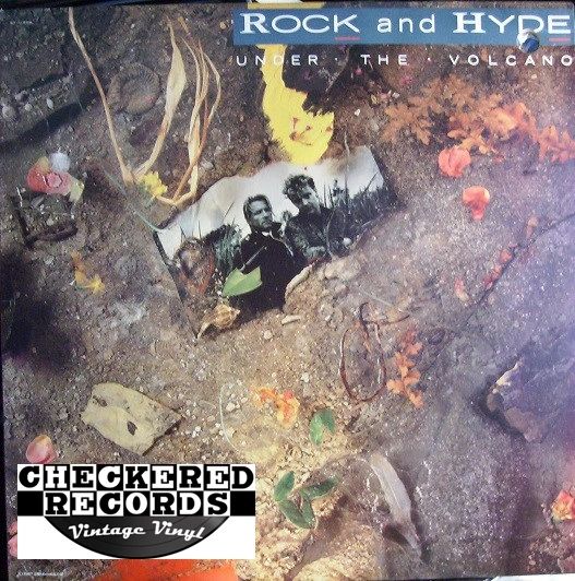 Vintage Rock And Hyde ‎Under The Volcano PROMO Copy First Year Pressing 1987 US Capitol Records ‎ST-12569 Vintage Vinyl LP Record Album