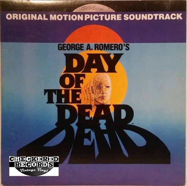 Vintage George A. Romero's Day Of The Dead Original Motion Picture Soundtrack John Harrison First Year Pressing 1985 US Saturn Records SR LP 1701 Vintage Vinyl LP Record Album
