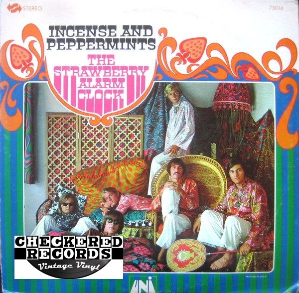 Vintage The Strawberry Alarm Clock Incense And Peppermints First Year Pressing 1967 Us Uni Records Vintage Vinyl Lp Record Album Checkered Records Record Album Store Aurora Il Naperville Il