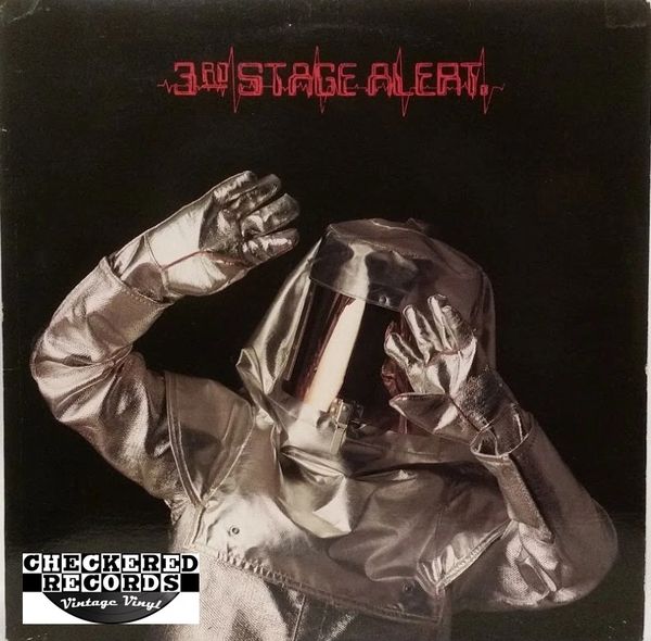 Vintage 3rd Stage Alert 3rd Stage Alert First Year Pressing 1984 US Metal Blade Records ‎MBR 1015 Vintage Vinyl LP Record Album