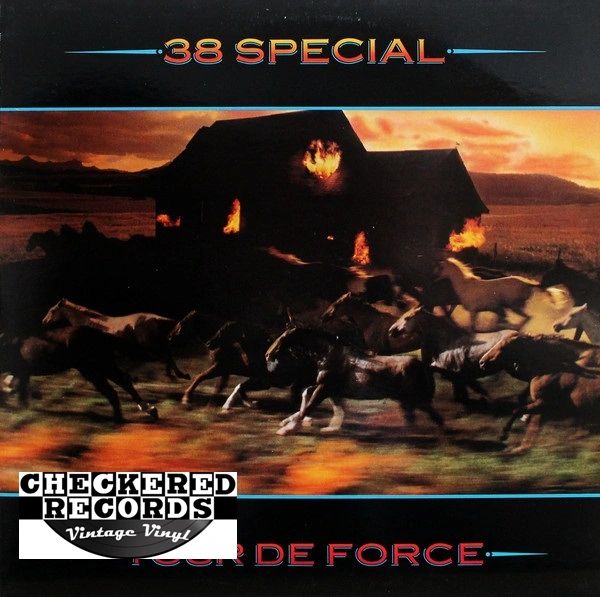 38 Special Tour De Force First Year Pressing 1983 US A&M Records SP-4971 Vintage Vinyl Record Album