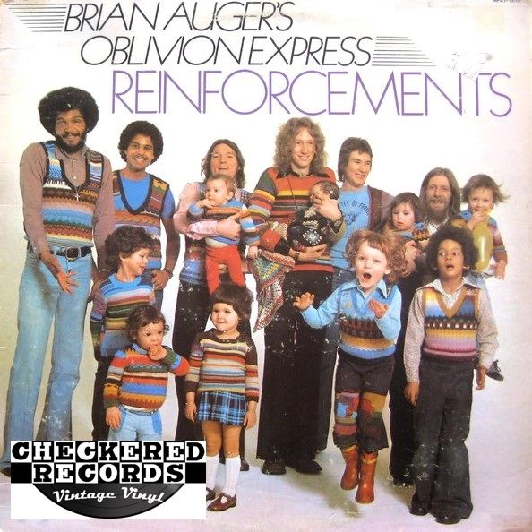 Vintage Brian Auger's Oblivion Express ‎Reinforcements First Year Pressing 1975 US RCA Victor ‎APL1-1210 Vinyl LP Record Album