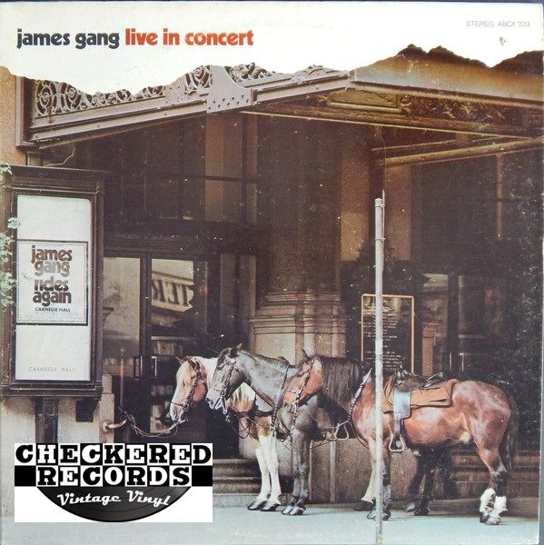 Vintage James Gang ‎Live In Concert First Year Pressing 1971 US ABC Records ‎ABCX 733 Vinyl LP Record Album