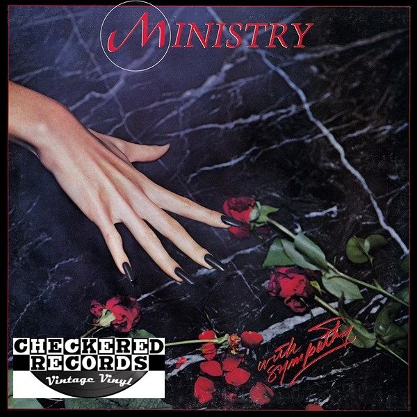 Ministry ‎With Sympathy First Year Pressing 1983 US Arista ‎ AL 6-8016 Vintage Vinyl Record Album