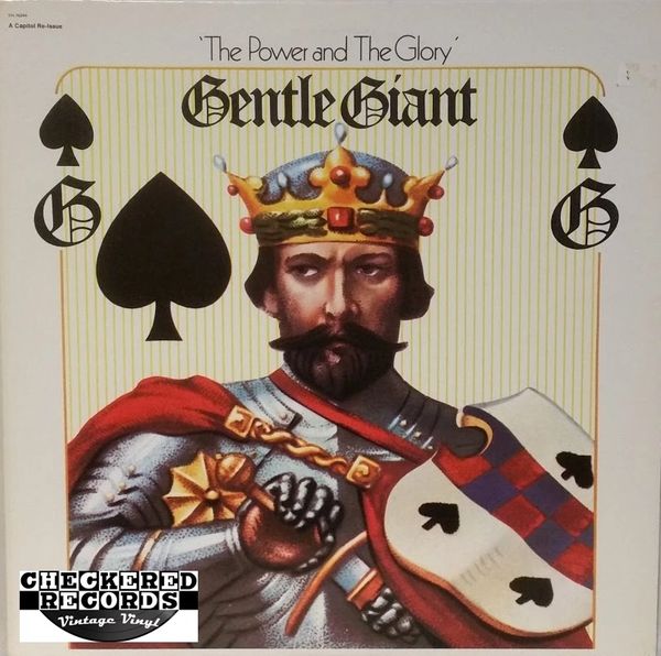 Vintage Gentle Giant The Power And The Glory 1979 US Capitol Records ‎SN-16044 Vinyl LP Record Album