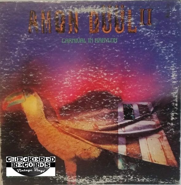 Vintage Amon Düül II ‎Carnival In Babylon First Year Pressing 1972 US United Artists Records ‎UAS-5586 Vinyl LP Record Album