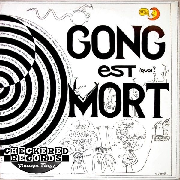 Gong ‎Gong Est Mort 1979 France Import Tapioca ‎TP 10002 Vinyl LP Record Album
