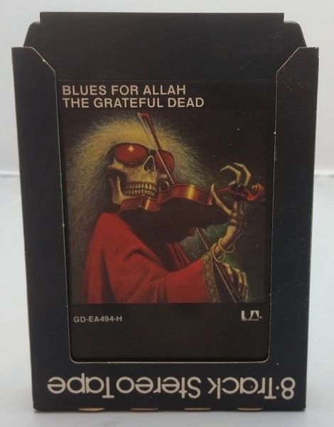 Vintage 1975 The Grateful Dead Blues For Allah First Year Recording 1975 US United Artist GD-EA494-H 8 Track Tape