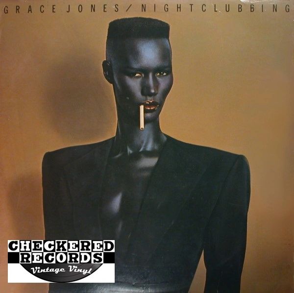 Grace Jones Nightclubbing First Year Pressing 1981 US Island Records ILPS 9624 Vinyl LP Record Album