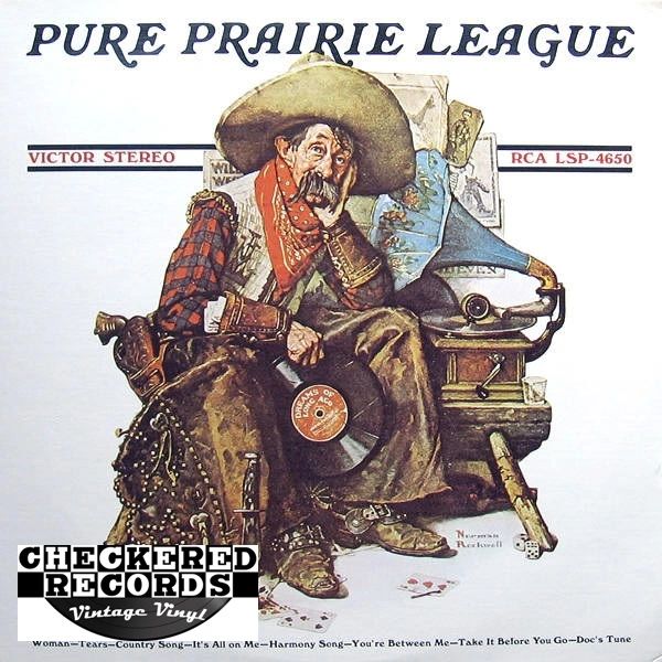 Pure Prairie League Pure Prairie League 1975 US RCA Victor ‎LSP-4650 Vintage Vinyl Record Album