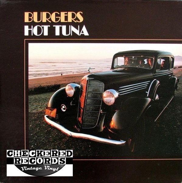Hot Tuna Burgers First Year Pressing 1972 US Grunt FTR-1004 Vintage Vinyl Record Album