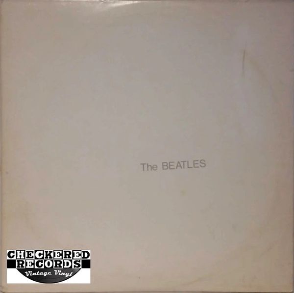 The Beatles The Beatles White Album 1983 US Capitol Records SWBO 101 Vintage Vinyl Record Album