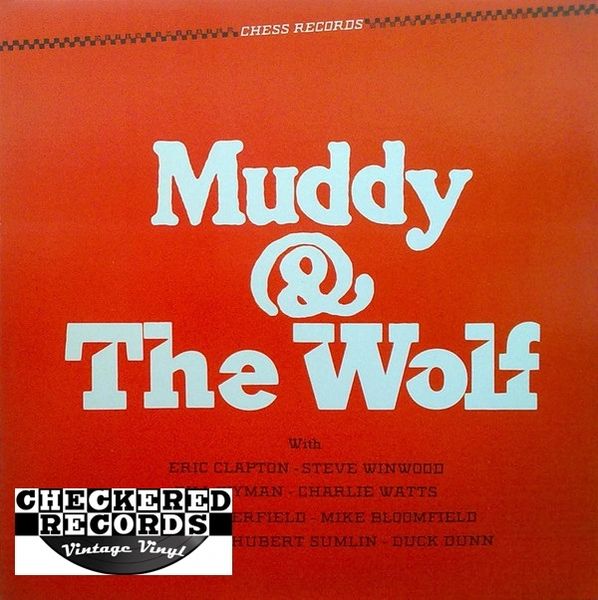 Muddy Waters And Howlin' Wolf ‎Muddy & The Wolf 1984 US Chess ‎ Checkered Records Record Album