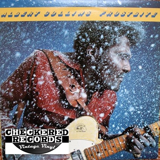Albert Collins ‎Frostbite First Year Pressing 1980 US Alligator Records ‎AL 4719 Vintage Vinyl Record Album